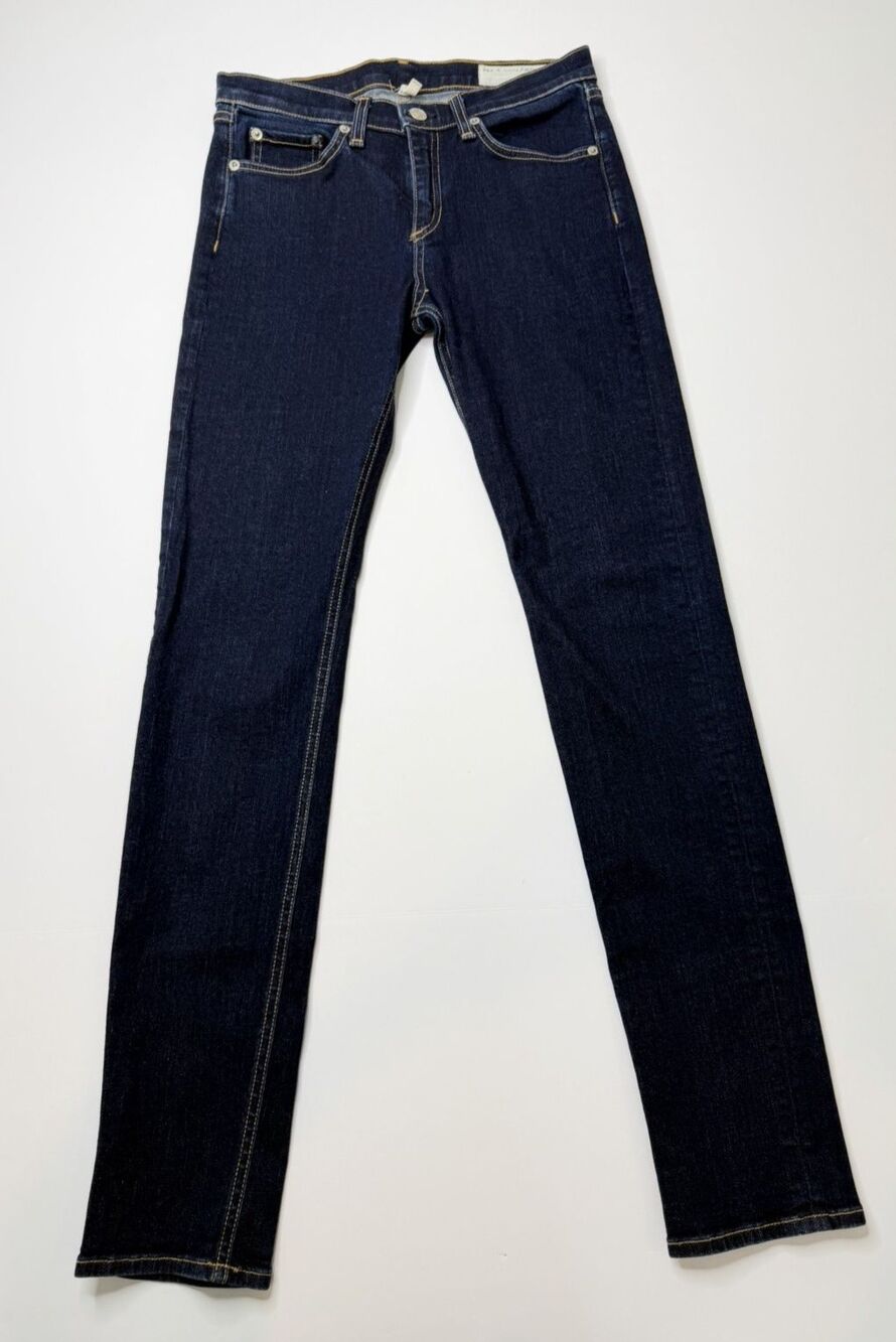 Rag & Bone JEAN Womens Size 28 Dark Wash Stretch Skinny Jeans 28x31